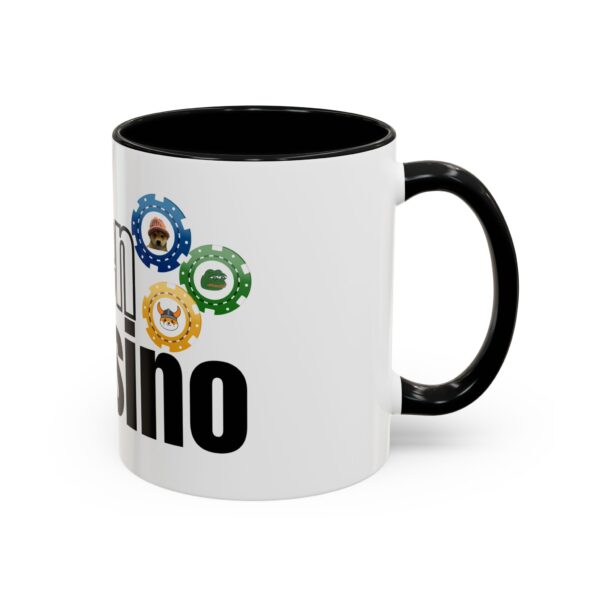 Degen Casino Accent Coffee Mug (11, 15oz) - Image 2