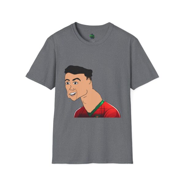 Clash Ronaldo Unisex Softstyle T-Shirt - Image 13