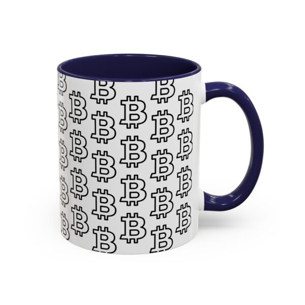 Bitcoin B-Liever Accent Coffee Mug (11, 15oz) - Image 6