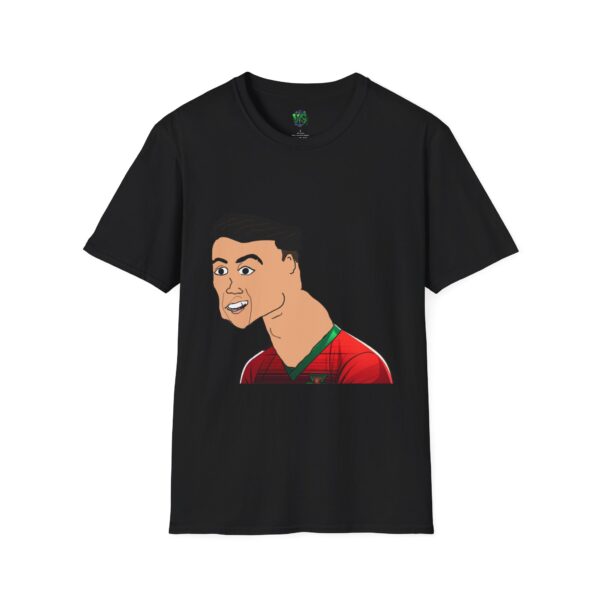 Clash Ronaldo Unisex Softstyle T-Shirt - Image 5