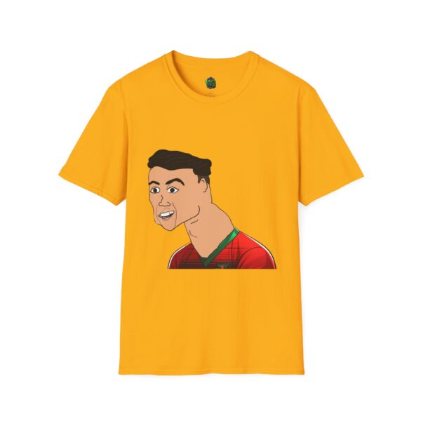 Clash Ronaldo Unisex Softstyle T-Shirt - Image 9