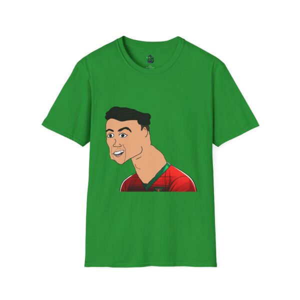Clash Ronaldo Unisex Softstyle T-Shirt - Image 17