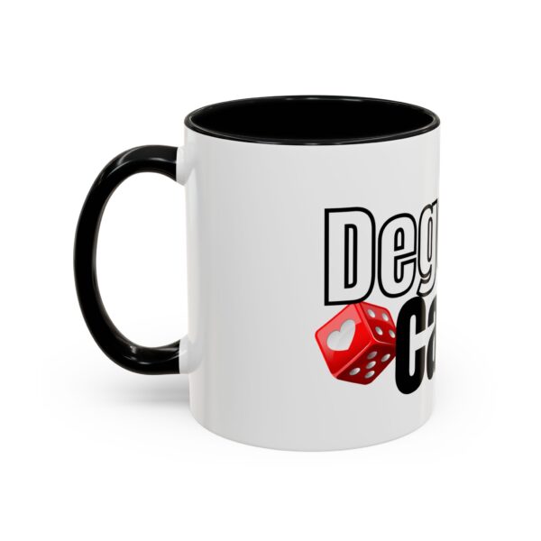 Degen Casino Accent Coffee Mug (11, 15oz) - Image 3