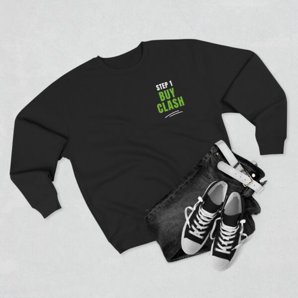 Clash Retirement Steps Unisex Crewneck Sweatshirt - Image 3