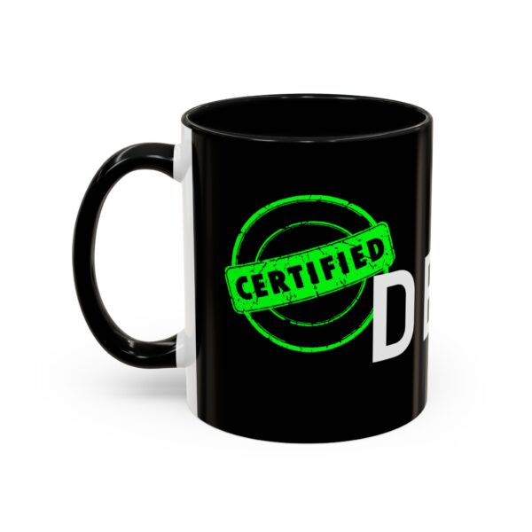 Certified Degen Accent Coffee Mug (11, 15oz) - Image 3