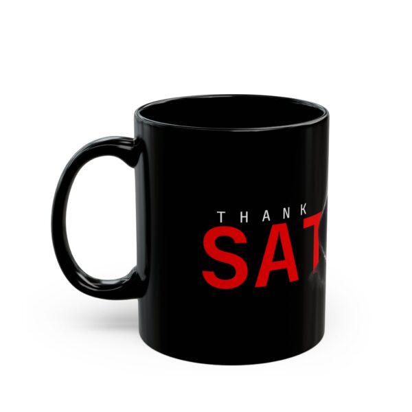 Thank you Satoshi Black Mug (11oz, 15oz) - Image 3