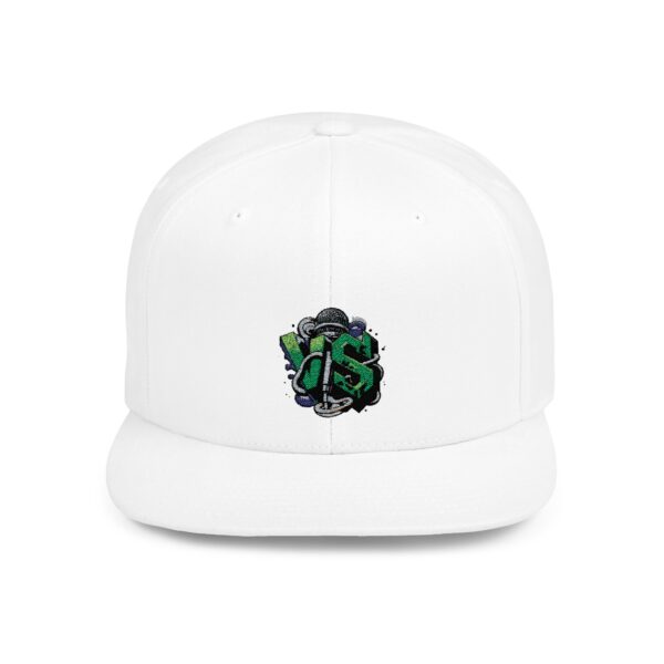 $Clash Flat Bill Snapback