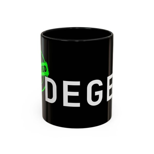 Certified Degen Accent Coffee Mug (11, 15oz)