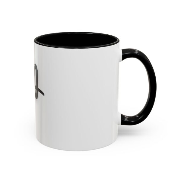 In Crypto We Trust Accent Coffee Mug (11, 15oz) - Image 3