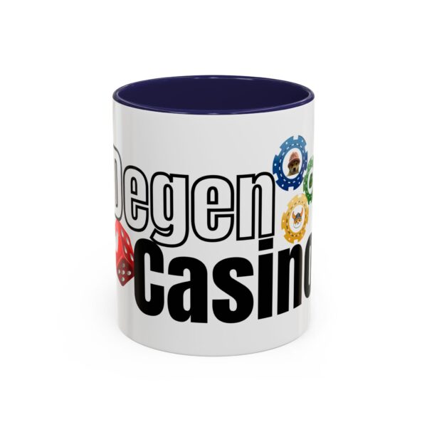 Degen Casino Accent Coffee Mug (11, 15oz) - Image 5