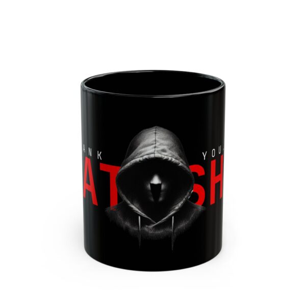 Thank you Satoshi Black Mug (11oz, 15oz)