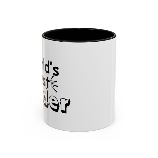 World's Best Trader Accent Coffee Mug (11, 15oz)