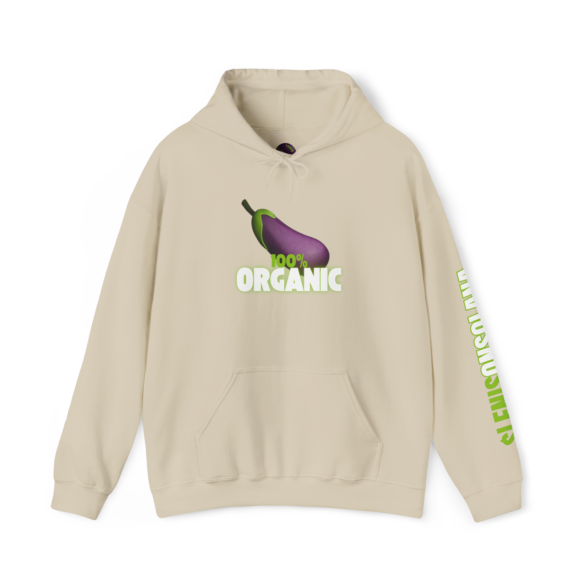 This Lenis is 100% Organic Unisex Heavy Blend™ Hooded Sweatshirt - Image 13