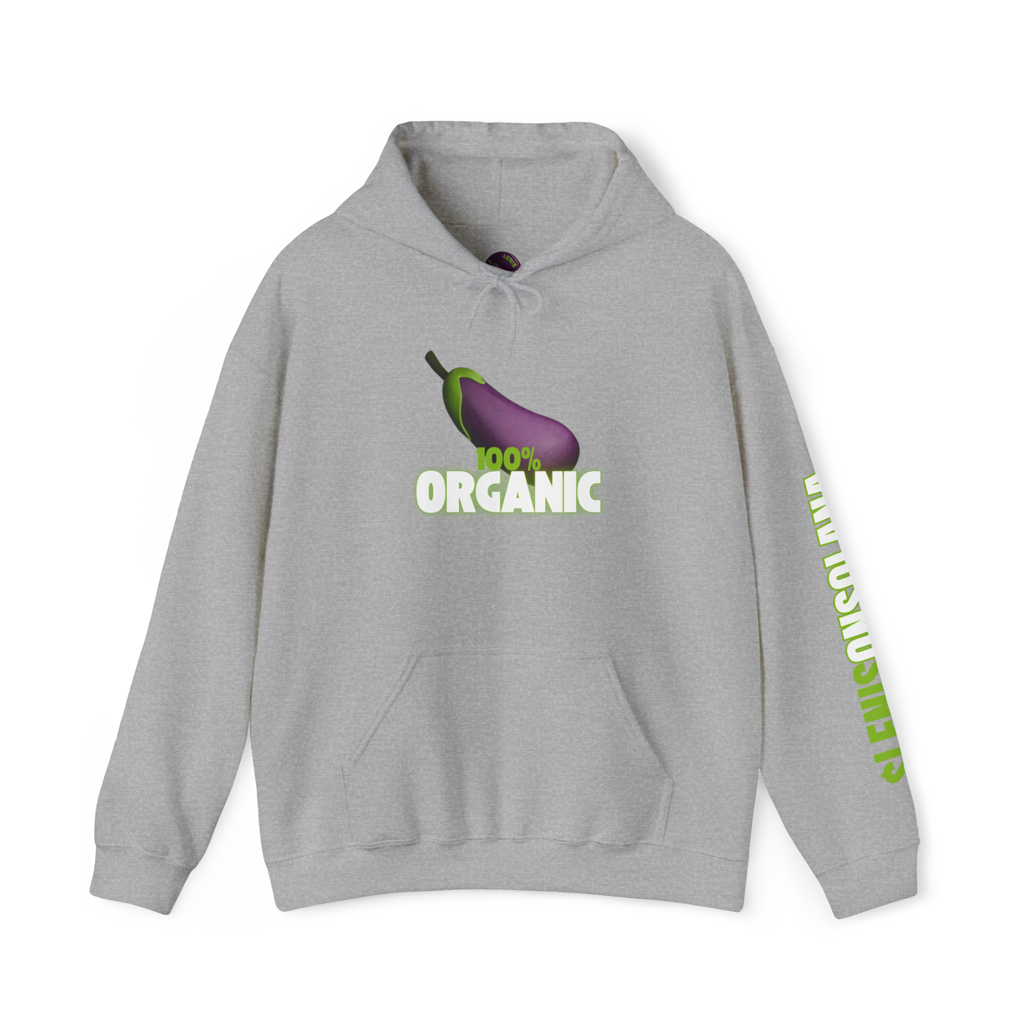 This Lenis is 100% Organic Unisex Heavy Blend™ Hooded Sweatshirt - Image 12