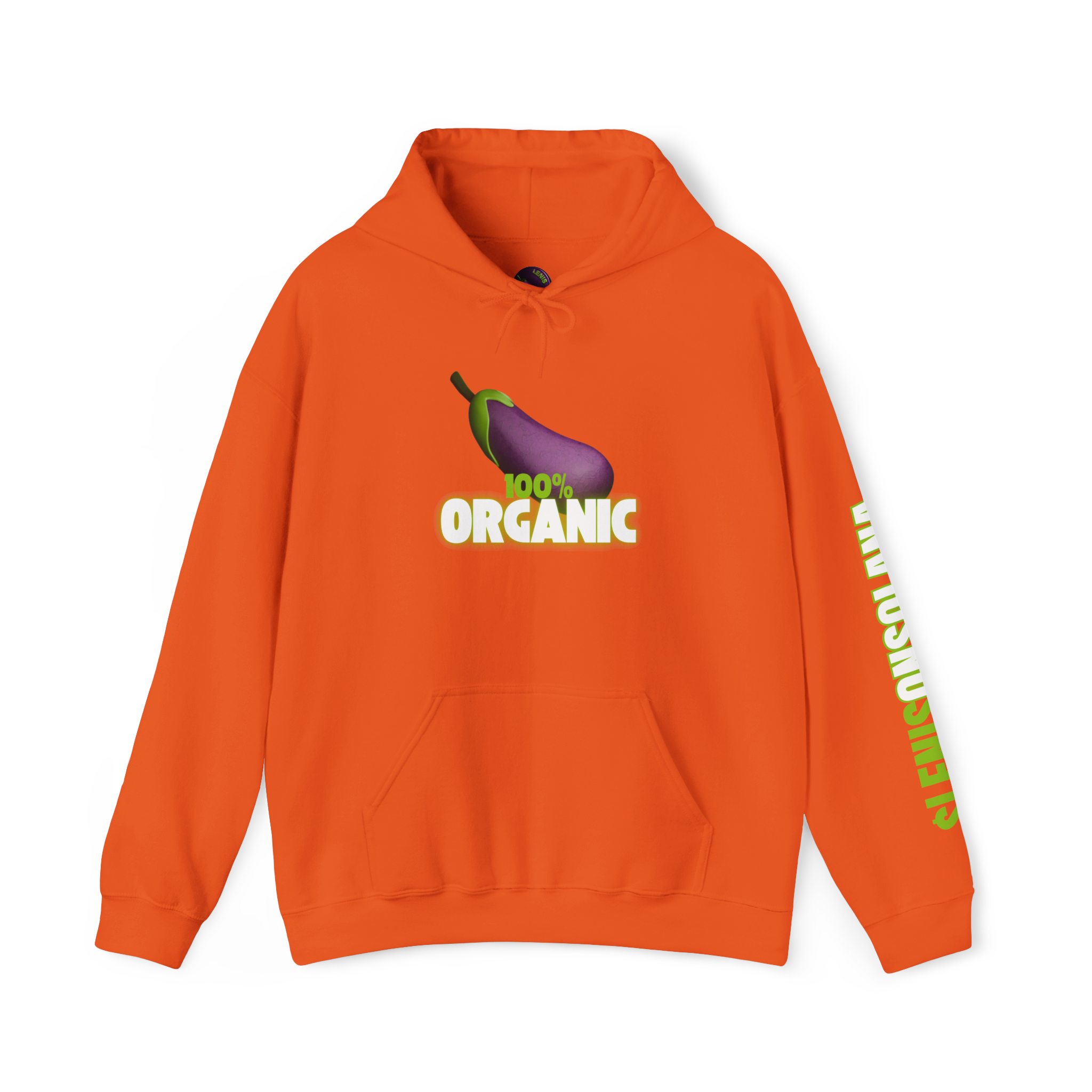 This Lenis is 100% Organic Unisex Heavy Blend™ Hooded Sweatshirt - Image 11