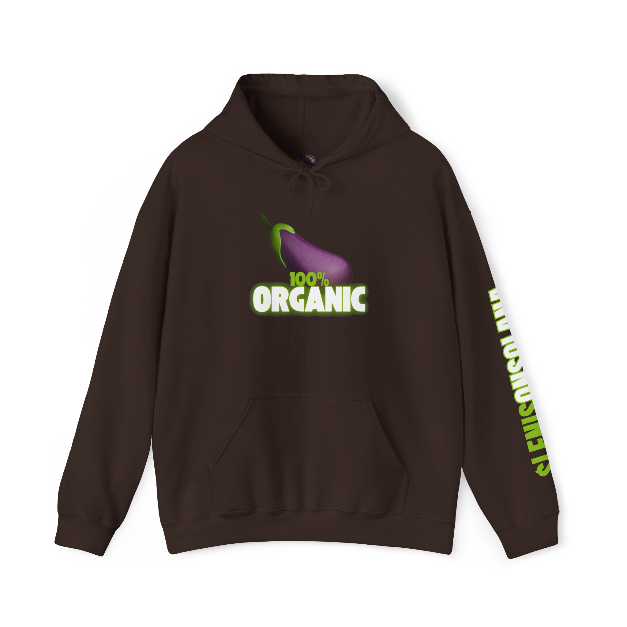 This Lenis is 100% Organic Unisex Heavy Blend™ Hooded Sweatshirt - Image 10