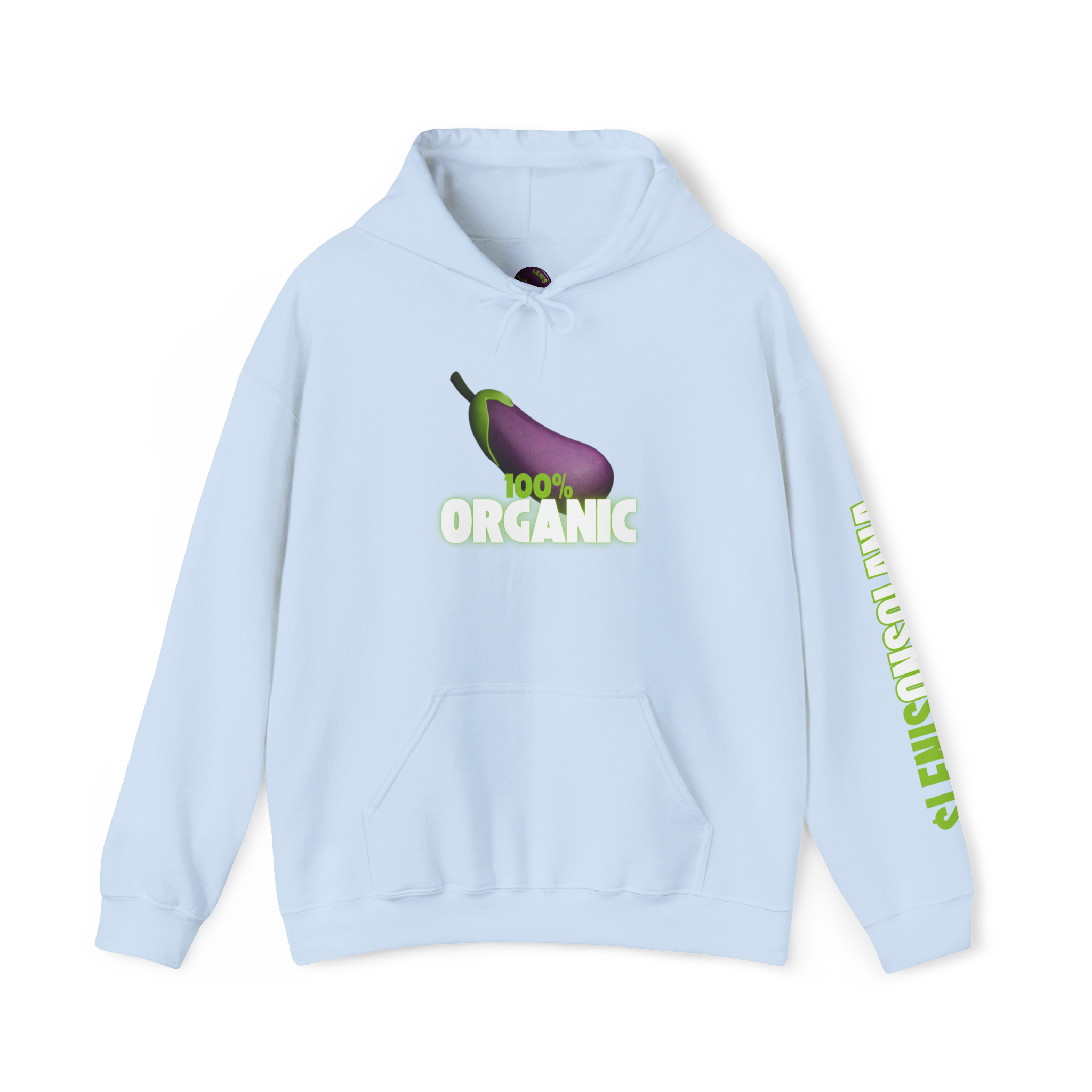 This Lenis is 100% Organic Unisex Heavy Blend™ Hooded Sweatshirt - Image 9