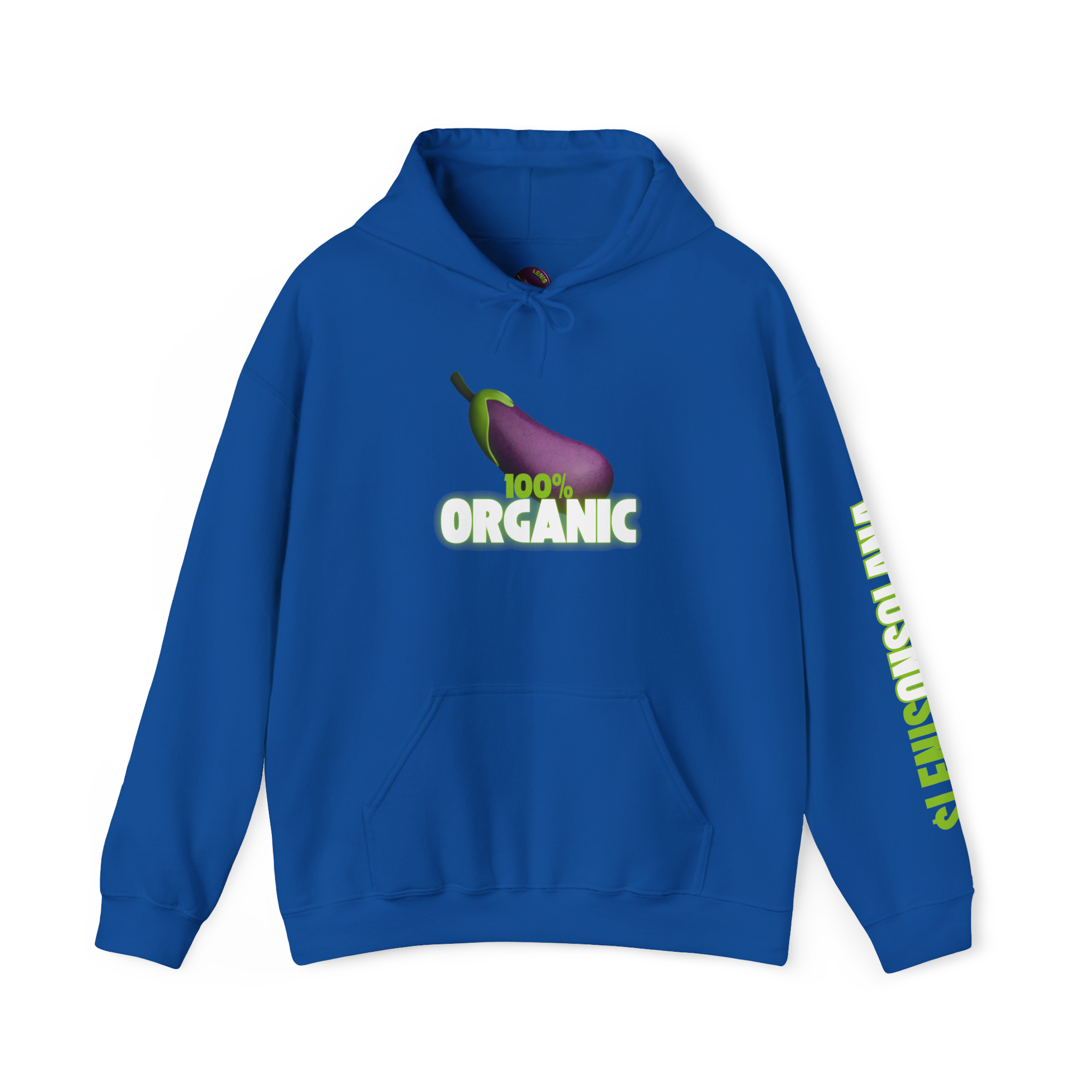 This Lenis is 100% Organic Unisex Heavy Blend™ Hooded Sweatshirt - Image 8