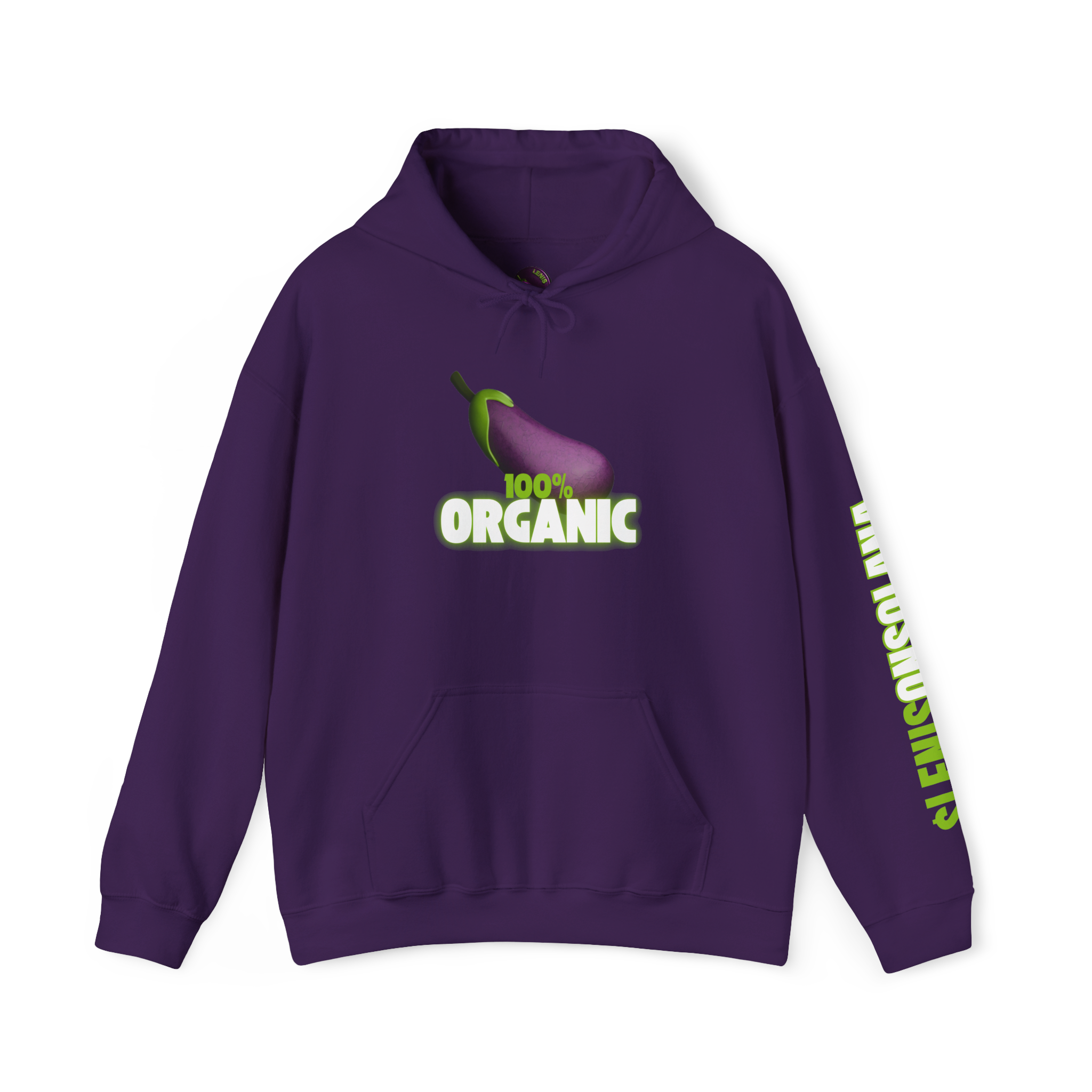 This Lenis is 100% Organic Unisex Heavy Blend™ Hooded Sweatshirt - Image 6