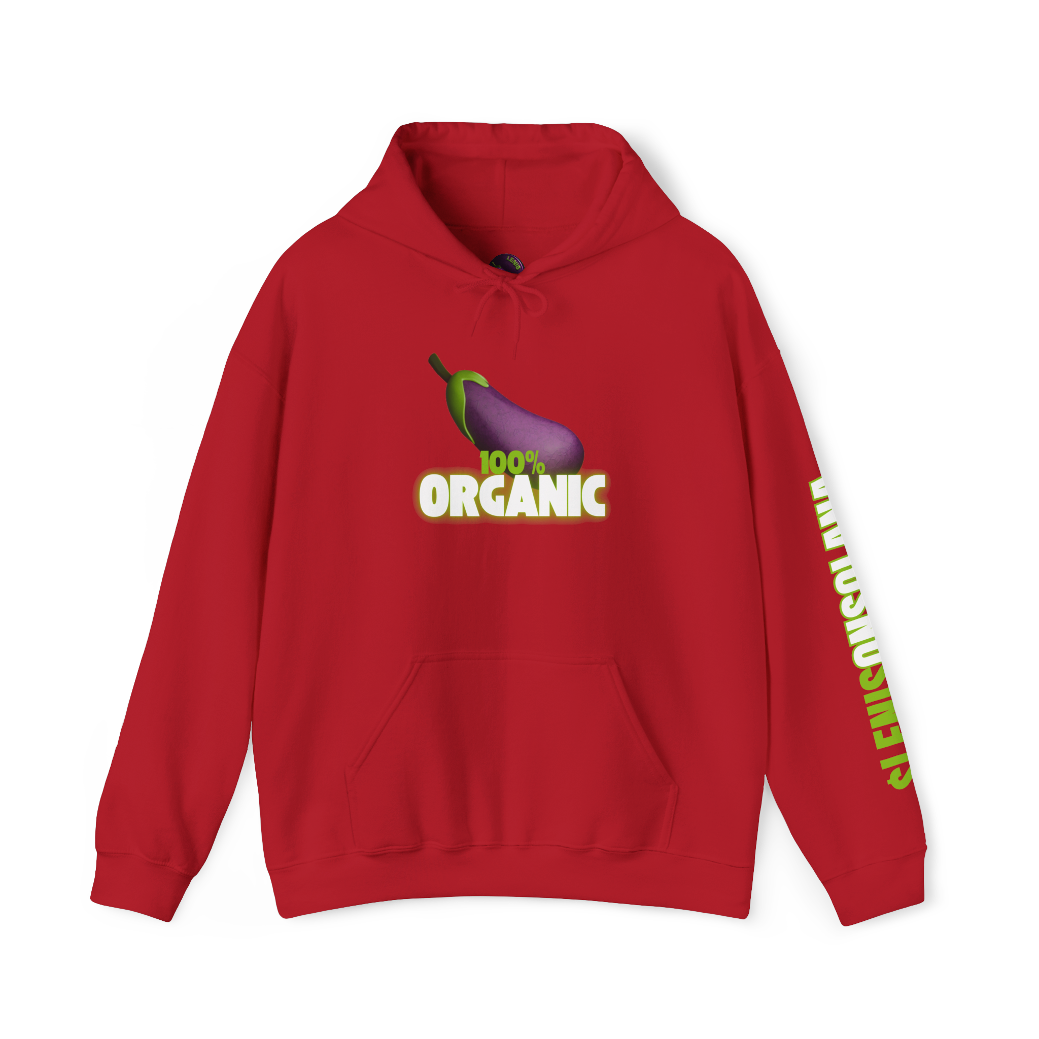 This Lenis is 100% Organic Unisex Heavy Blend™ Hooded Sweatshirt - Image 4