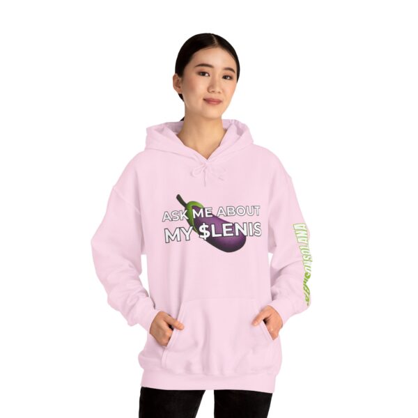 Ask Me About My Lenis Unisex Heavy Blend™ Hooded Sweatshirt - Image 6