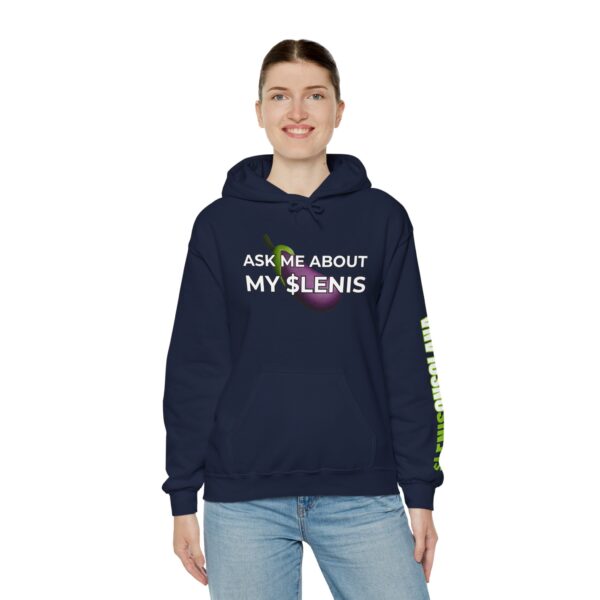 Ask Me About My Lenis Unisex Heavy Blend™ Hooded Sweatshirt - Image 9