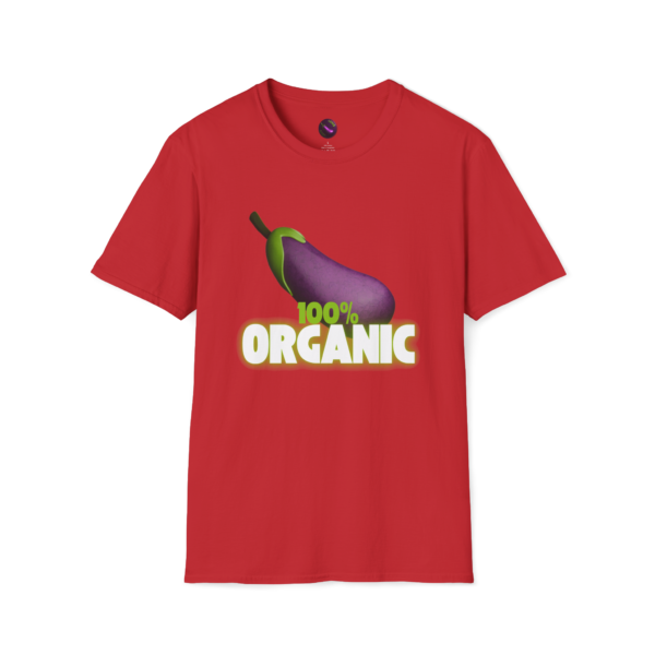 100% Organic Lenis Unisex Softstyle T-Shirt - Image 2