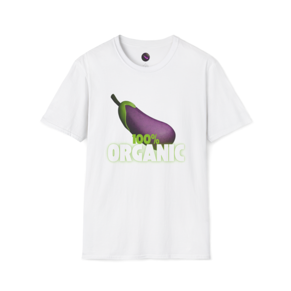100% Organic Lenis Unisex Softstyle T-Shirt - Image 3